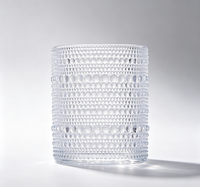 Minimalist Japanese Bubble Textured Water Glass 220-300ml